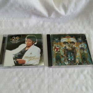 2 X CD Michael Jackson "Thriller 25" "Dangerous"